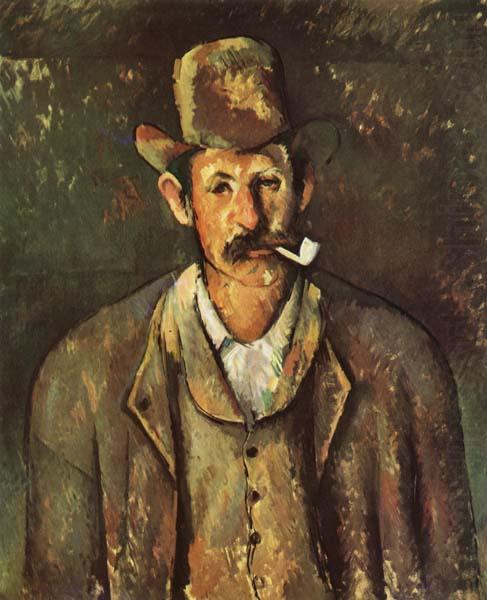 Man with a Pipe, Paul Cezanne
